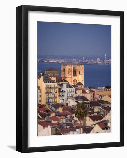 Baixa Distric and Se, Lisbon, Portugal-Michele Falzone-Framed Photographic Print