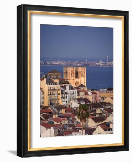 Baixa Distric and Se, Lisbon, Portugal-Michele Falzone-Framed Photographic Print