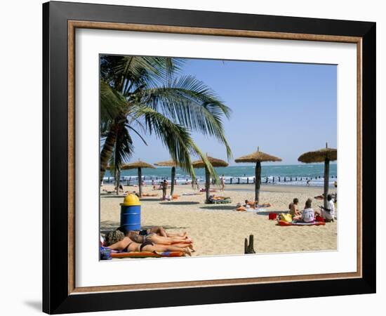 Bakau Beach, the Gambia, West Africa, Africa-J Lightfoot-Framed Photographic Print