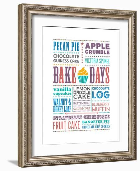 Bake Days-Moha London-Framed Giclee Print