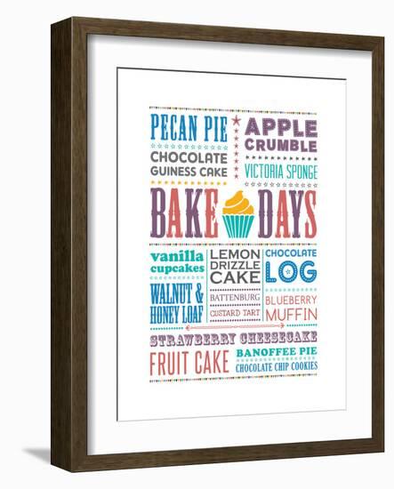 Bake Days-Moha London-Framed Giclee Print