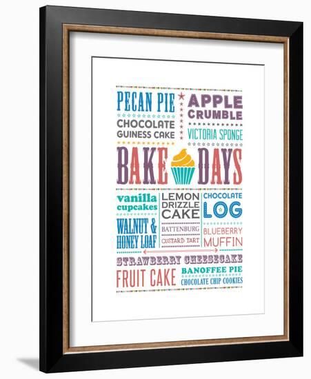 Bake Days-Moha London-Framed Giclee Print