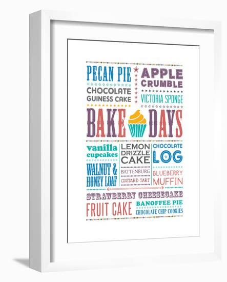 Bake Days-Moha London-Framed Giclee Print