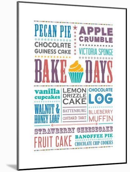 Bake Days-Moha London-Mounted Giclee Print