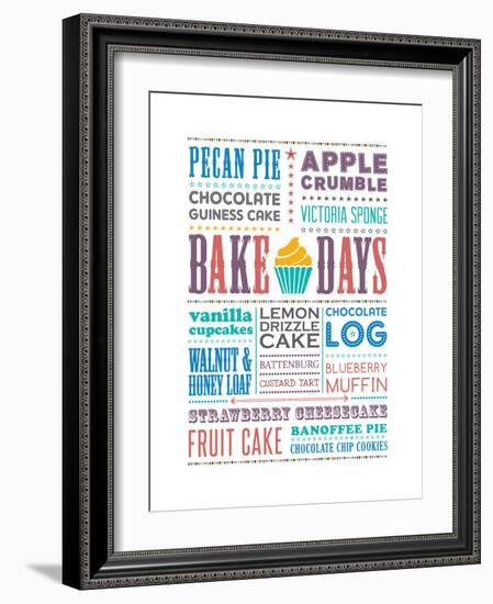 Bake Days-Moha London-Framed Giclee Print