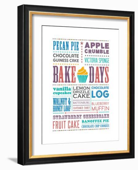 Bake Days-Moha London-Framed Giclee Print