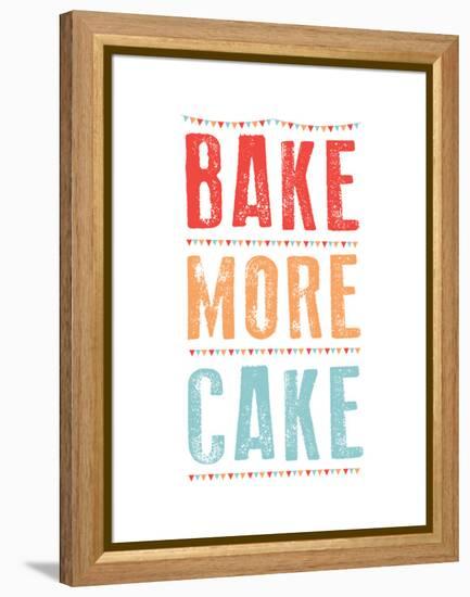 Bake More Cake-Moha London-Framed Premier Image Canvas