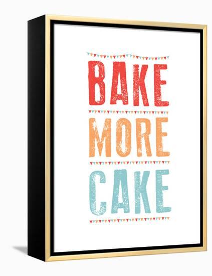 Bake More Cake-Moha London-Framed Premier Image Canvas