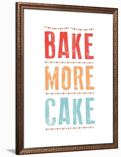 Bake More Cake-Moha London-Framed Premium Giclee Print