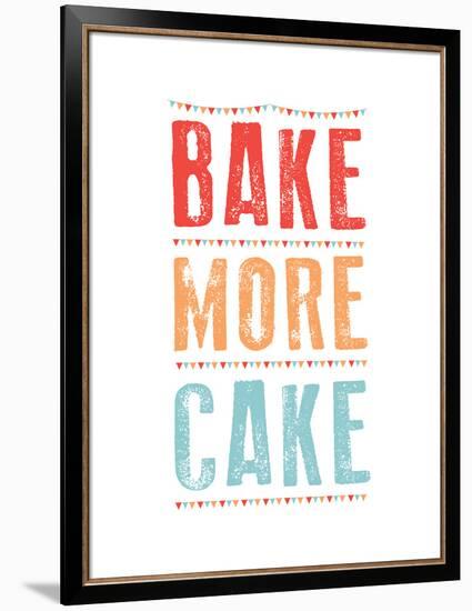 Bake More Cake-Moha London-Framed Premium Giclee Print