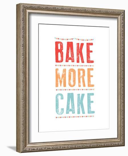 Bake More Cake-Moha London-Framed Giclee Print