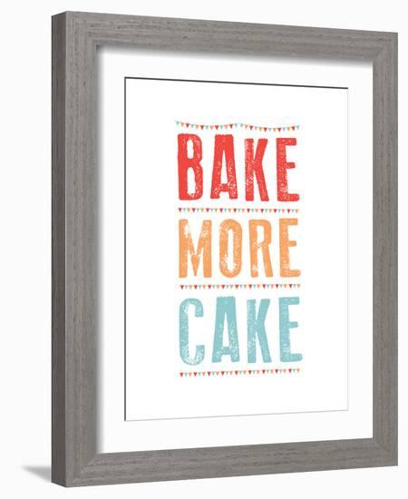 Bake More Cake-Moha London-Framed Giclee Print