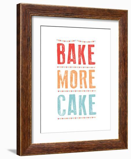 Bake More Cake-Moha London-Framed Giclee Print