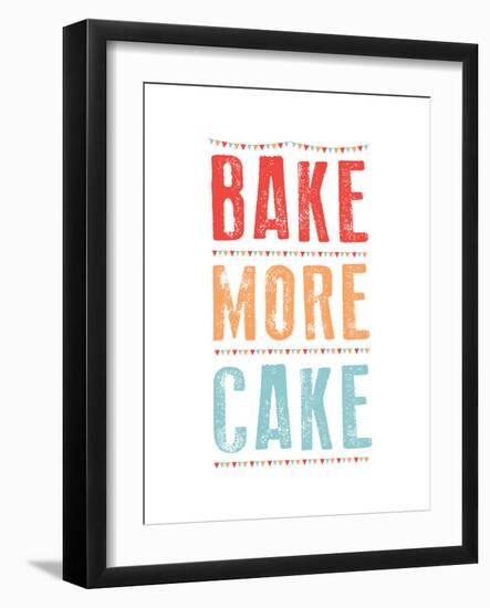 Bake More Cake-Moha London-Framed Giclee Print