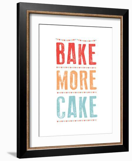 Bake More Cake-Moha London-Framed Giclee Print