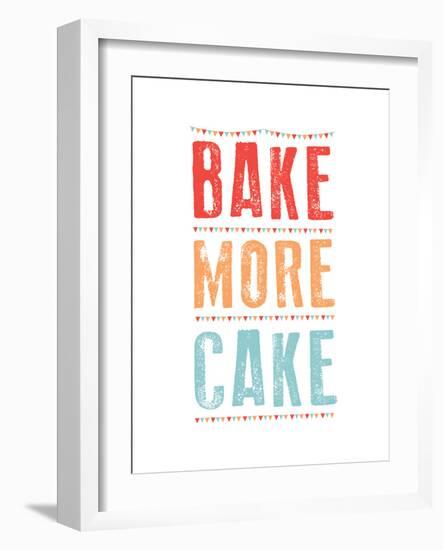 Bake More Cake-Moha London-Framed Giclee Print