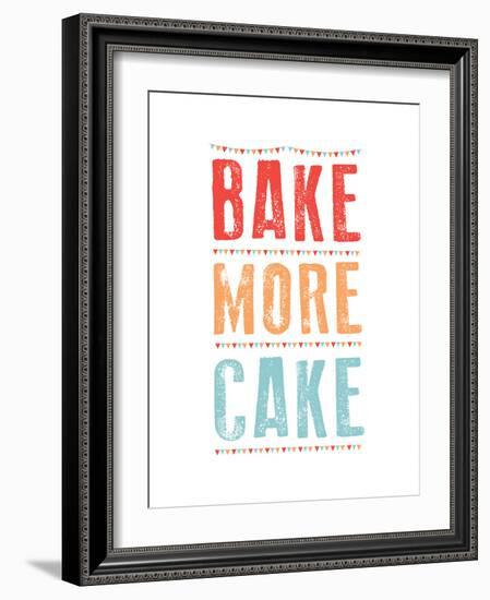 Bake More Cake-Moha London-Framed Giclee Print