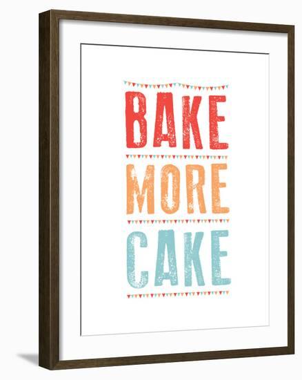 Bake More Cake-Moha London-Framed Giclee Print