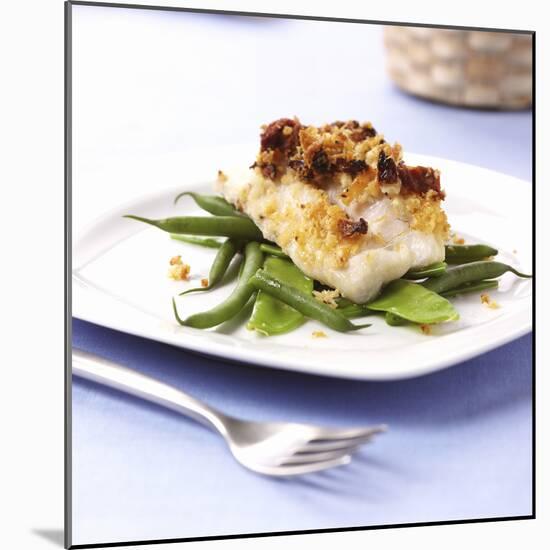 Baked Cod on Beans-Frank Wieder-Mounted Photographic Print