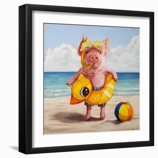 Baked Ham-Lucia Heffernan-Framed Art Print