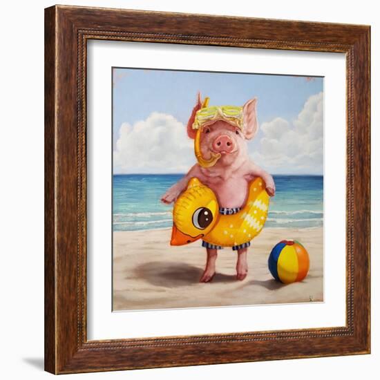 Baked Ham-Lucia Heffernan-Framed Art Print