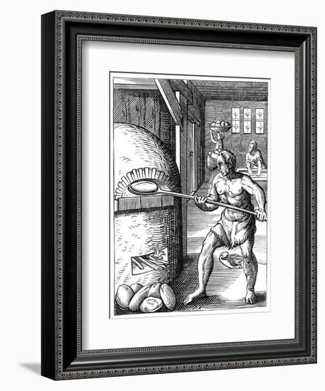 Baker, 16th Century-Jost Amman-Framed Premium Giclee Print