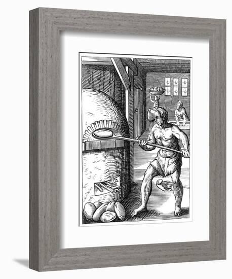 Baker, 16th Century-Jost Amman-Framed Giclee Print