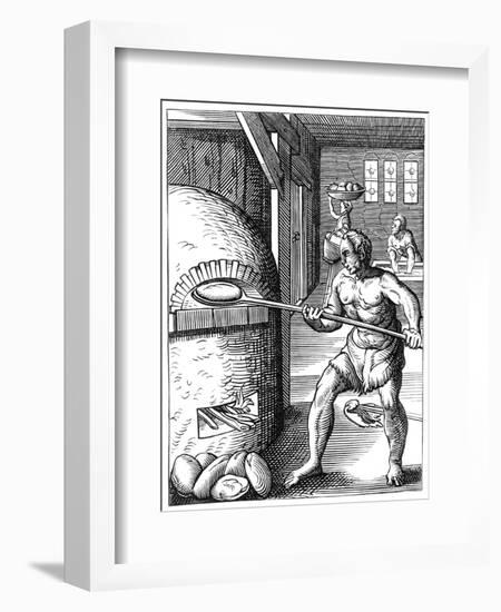 Baker, 16th Century-Jost Amman-Framed Giclee Print