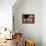 Baker Arranges Breads at His Shop in Kandahar Province, South of Kabul, Afghanistan-null-Framed Premier Image Canvas displayed on a wall