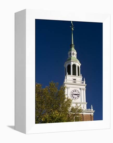 Baker Hall on the Dartmouth College Green in Hanover, New Hampshire, USA-Jerry & Marcy Monkman-Framed Premier Image Canvas