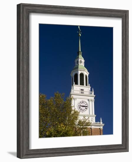 Baker Hall on the Dartmouth College Green in Hanover, New Hampshire, USA-Jerry & Marcy Monkman-Framed Photographic Print