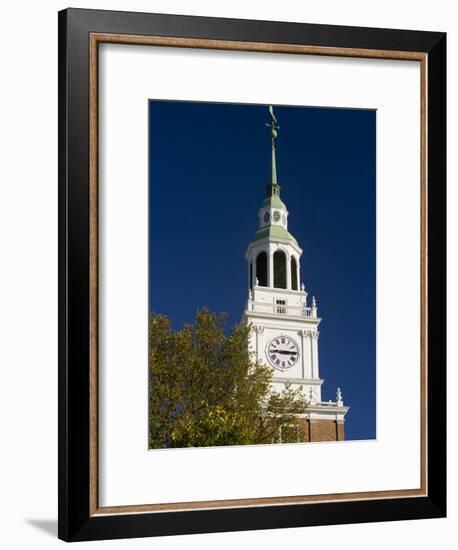 Baker Hall on the Dartmouth College Green in Hanover, New Hampshire, USA-Jerry & Marcy Monkman-Framed Photographic Print