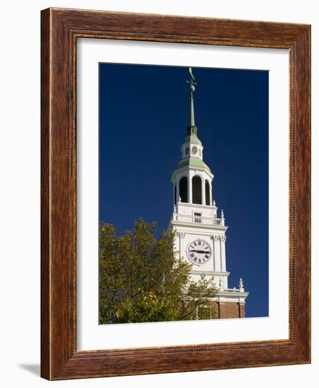 Baker Hall on the Dartmouth College Green in Hanover, New Hampshire, USA-Jerry & Marcy Monkman-Framed Photographic Print