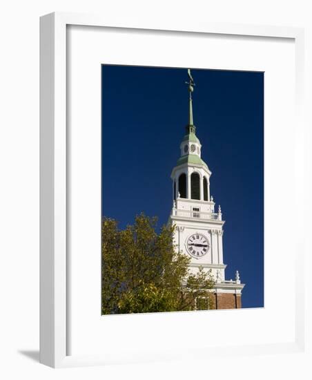 Baker Hall on the Dartmouth College Green in Hanover, New Hampshire, USA-Jerry & Marcy Monkman-Framed Photographic Print