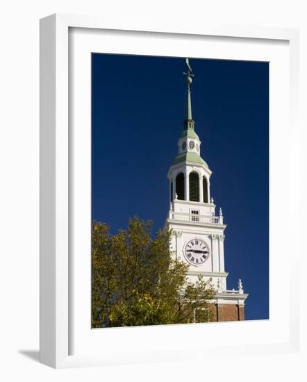 Baker Hall on the Dartmouth College Green in Hanover, New Hampshire, USA-Jerry & Marcy Monkman-Framed Photographic Print