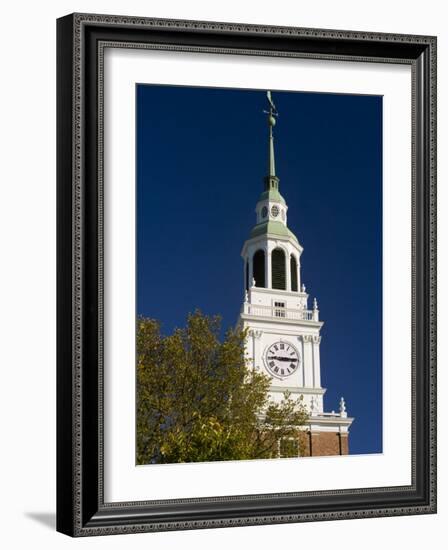 Baker Hall on the Dartmouth College Green in Hanover, New Hampshire, USA-Jerry & Marcy Monkman-Framed Photographic Print