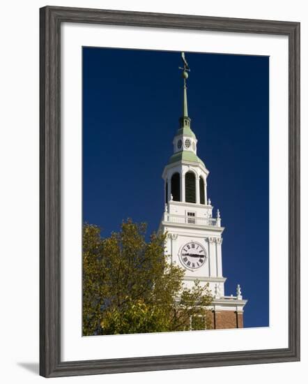 Baker Hall on the Dartmouth College Green in Hanover, New Hampshire, USA-Jerry & Marcy Monkman-Framed Photographic Print