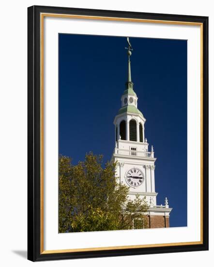 Baker Hall on the Dartmouth College Green in Hanover, New Hampshire, USA-Jerry & Marcy Monkman-Framed Photographic Print