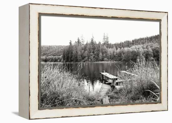 Baker Lake Dock-Dana Styber-Framed Premier Image Canvas