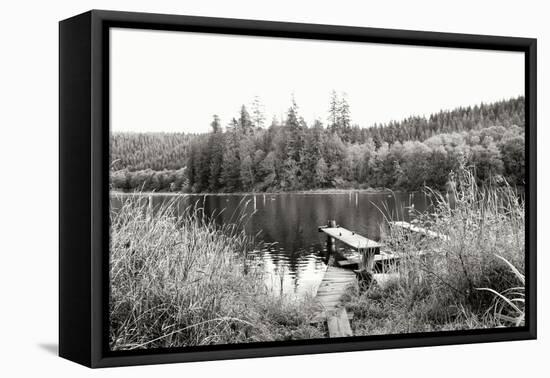 Baker Lake Dock-Dana Styber-Framed Premier Image Canvas