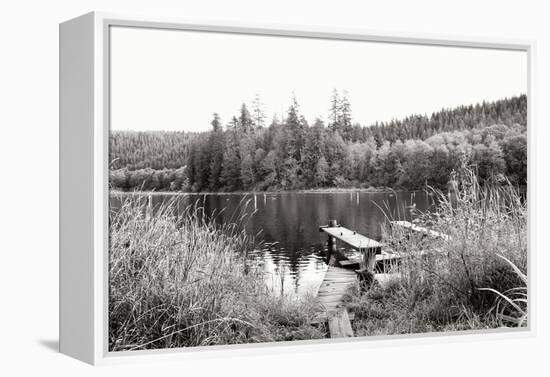 Baker Lake Dock-Dana Styber-Framed Premier Image Canvas