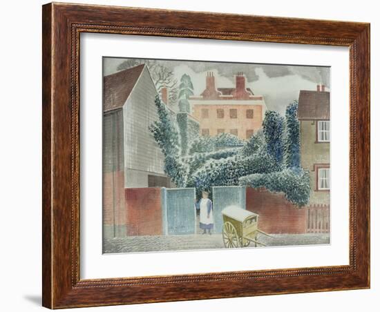 Baker's Cart-Eric Ravilious-Framed Giclee Print