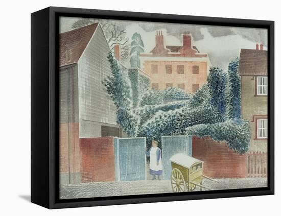 Baker's Cart-Eric Ravilious-Framed Premier Image Canvas