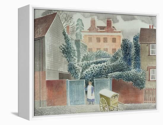 Baker's Cart-Eric Ravilious-Framed Premier Image Canvas