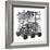 Baker's Double Rack Truck-null-Framed Premium Giclee Print