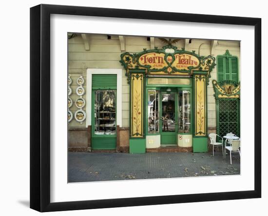 Baker's Shop, Palma, Majorca, Balearic Islands, Spain-Kathy Collins-Framed Photographic Print