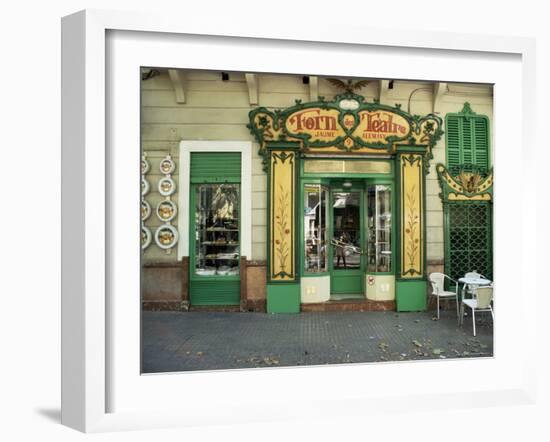 Baker's Shop, Palma, Majorca, Balearic Islands, Spain-Kathy Collins-Framed Photographic Print