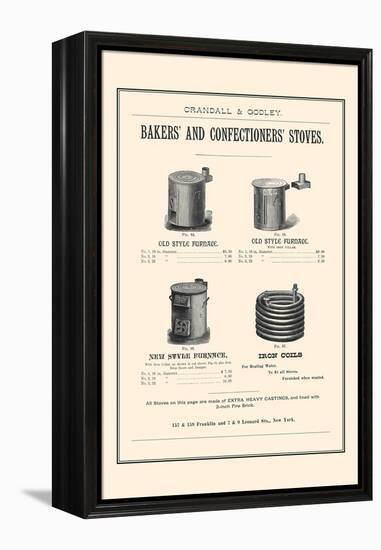 Bakers and Confectioner's Stoves-null-Framed Stretched Canvas