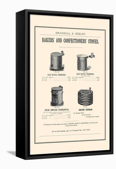 Bakers and Confectioner's Stoves-null-Framed Stretched Canvas