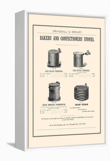 Bakers and Confectioner's Stoves-null-Framed Stretched Canvas